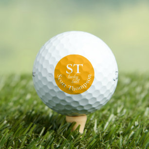 Balles De Golf Golf Lucky Ball avec son nom