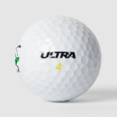 Balles De Golf Golf moderne typographie initiales monogramme élég (Logo)