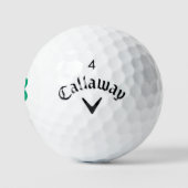 Balles De Golf Golf Personnalisé Avec Numéros - Numéro Personnali (Logo)