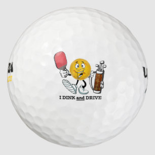 Balles De Golf Golf /Pickleball : Je dink & Drive