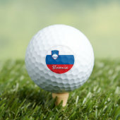 Balles De Golf Golf Slovénie & Drapeau slovène / Golf Ball (T-shirt Insitu)