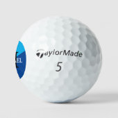 Balles De Golf golfball avec M initial et nom personnalisés (Logo)