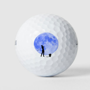 Balles De Golf Golfer et une Lune Bleue Inspiration Shoot pour Th