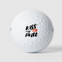 Golfer Funny Kiss My Putt