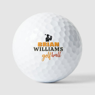 Balles De Golf Golfer . Golfplayer Name 