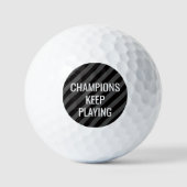 Balles De Golf Golfer Quote Golf Balls (Recto)