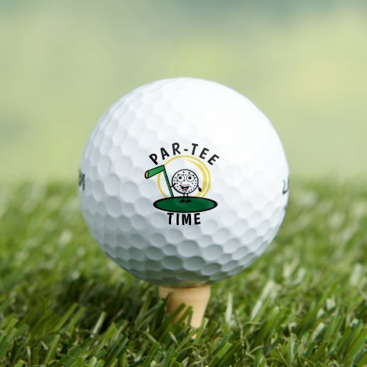 Balles De Golf Golfers Par-Tee Time (T-shirt Insitu)