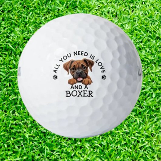 Balles De Golf Golfeur amateur de Boxer
