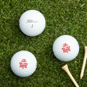 Balles De Golf Golfeur balle-perdue drôle cool