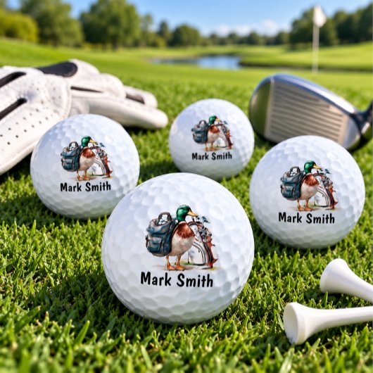 Balles De Golf Golfeur canard