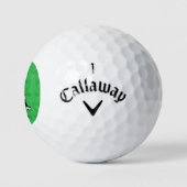 Balles De Golf golfeur de dessin animé personnalisé (Logo)