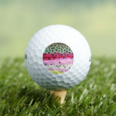 Balles De Golf Golfeur de truite arc-en-ciel (T-shirt Insitu)