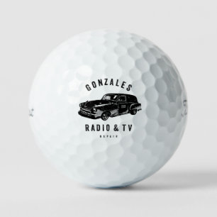 Balles De Golf Gonzales Radio & TV Réparation Golf Balls