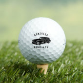 Balles De Golf Gonzales Radio & TV Réparation Golf Balls (T-shirt Insitu)