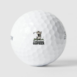 Balles De Golf Gopher professionnel -