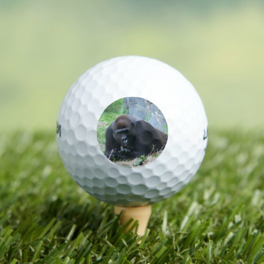 Balles De Golf Gorilla noire (T-shirt Insitu)