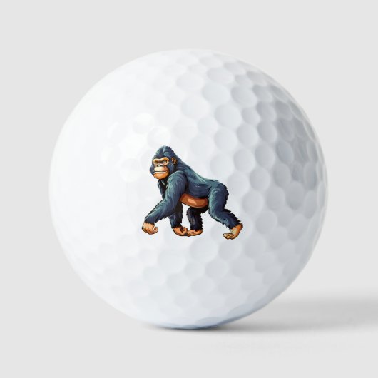 Balles De Golf Gorille (Recto)
