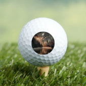 Balles De Golf Gothique Skull Golf Ball (T-shirt Insitu)