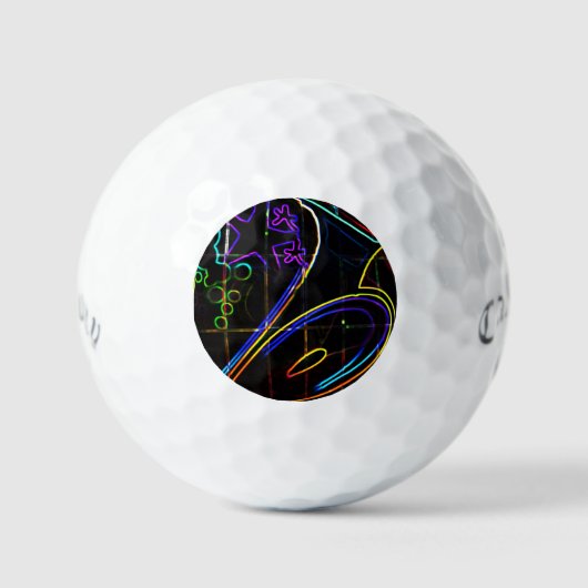 Balles De Golf Graffiti 10 css gbcnm (Recto)