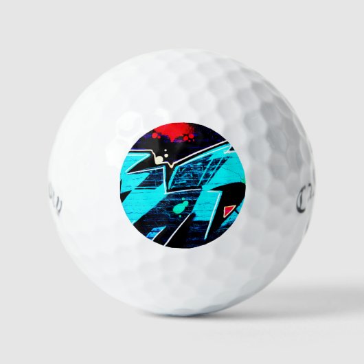Balles De Golf Graffiti 14 css gbcnm (Recto)