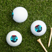 Balles De Golf Graffiti 14 va gbcnm (Herbe in situ)