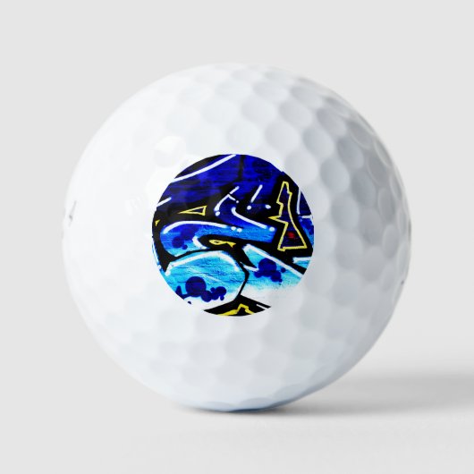 Balles De Golf Graffiti 15 be6 gbcna (Devant)
