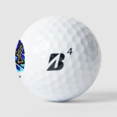 Balles De Golf Graffiti 15 be6 gbcna (Logo)