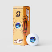 Balles De Golf Graffiti 15 be6 gbcna (Emballage)