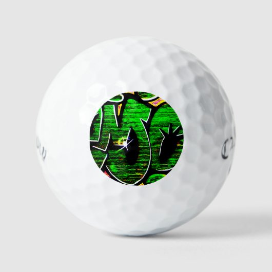 Balles De Golf Graffiti 18 css gbcna (Recto)