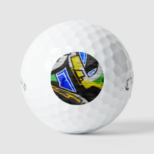 Balles De Golf Graffiti 6 css gbcna