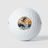 Balles De Golf Grampa Retro Vintage Amusement simple (Devant)