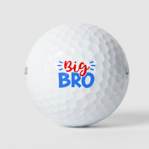 Balles De Golf GRAND BRO en rouge et bleu