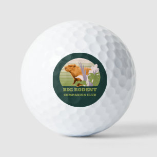 Balles De Golf Grand Club de Compagnons Rongeurs Capybara