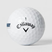 Balles De Golf Grand-père ! ! ! Comique Cool simple moderne (Logo)