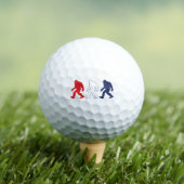 Balles De Golf Grand pied patriotique (T-shirt Insitu)