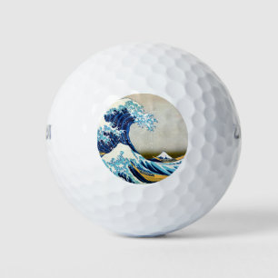 Balles De Golf Grande vague au large de Kanagawa