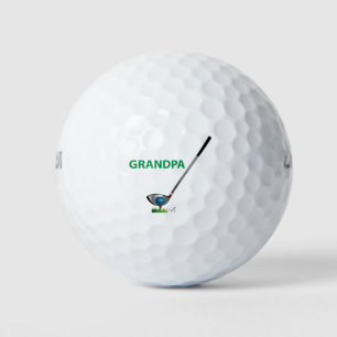 Balles De Golf GRANDPA - Cool d'anniversaire du golfeur