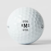 Balles De Golf Gras simple Police Monogram Grad Titleist Pro V1 (Recto)