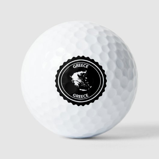 Balles De Golf Grèce (Recto)