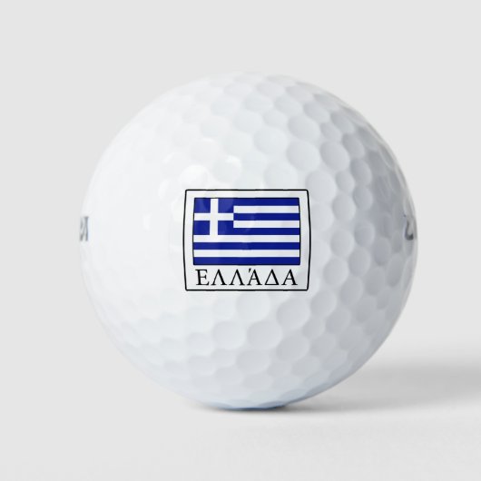 Balles De Golf Grèce (Devant)