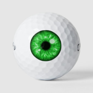 Balles De Golf Green Eye Funny Golf Balls