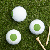 Balles De Golf Green Geometric (Herbe in situ)