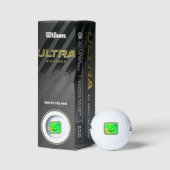 Balles De Golf Green Jack olantern Halloween Thunder_Cove (Emballage)