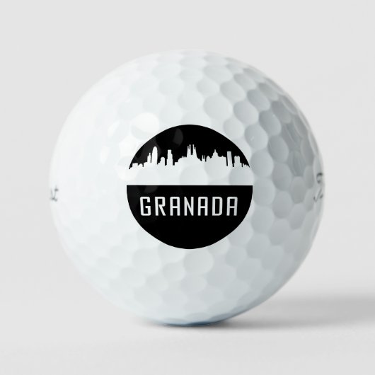 Balles De Golf Grenade | villes d'Espagne (Recto)
