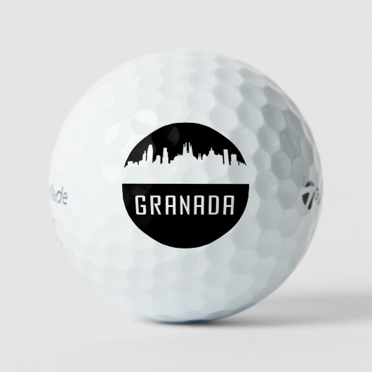 Balles De Golf Grenade | villes d'Espagne (Recto)