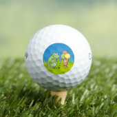 Balles De Golf Grenouille à crème glacée (T-shirt Insitu)