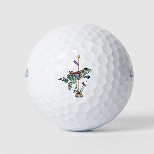 Balles De Golf Grenouille de carrousel (Devant)