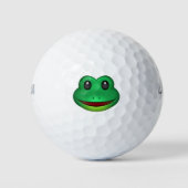 Balles De Golf Grenouille - Emoji (Devant)