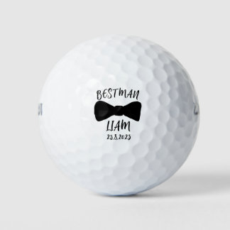 Balles De Golf Groom Best Man Wedding Party Cadeau