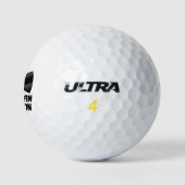 Balles De Golf Groom Best Man Wedding Party Cadeau Golf Balls (Logo)
